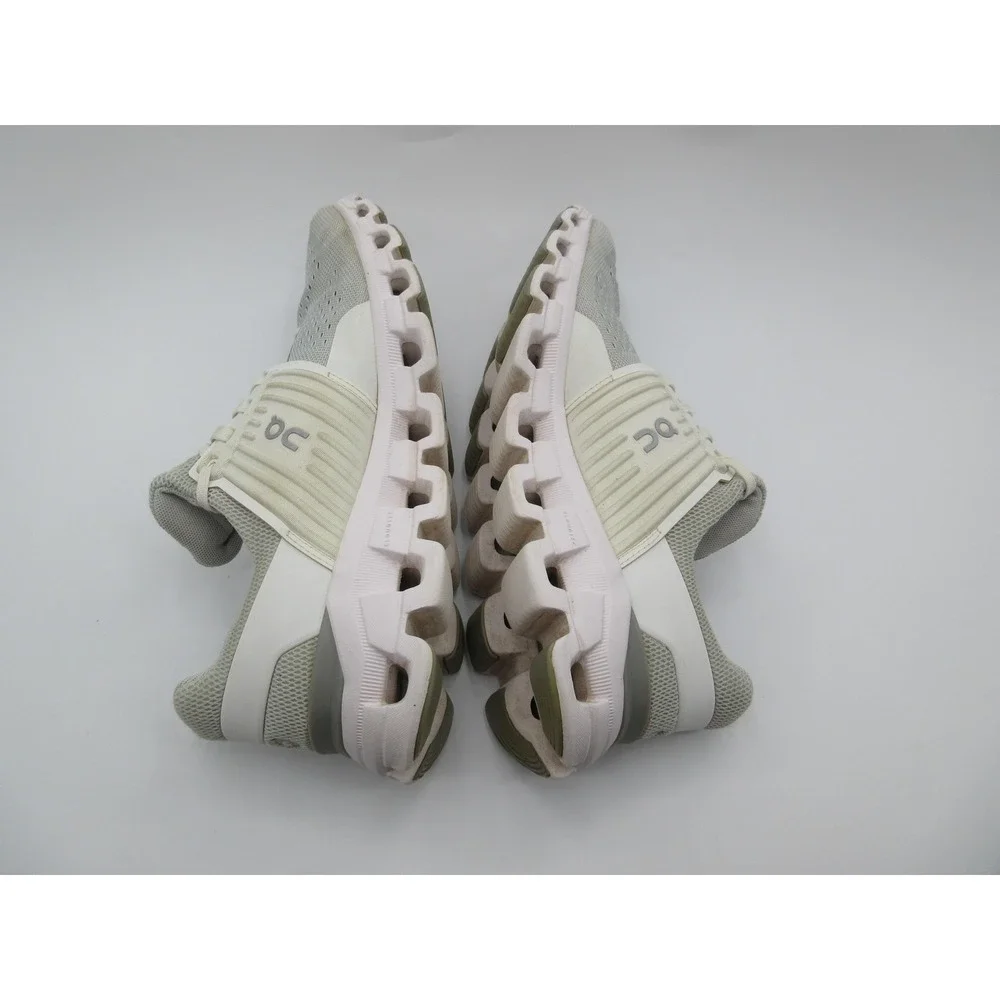 On Running Cloudswift Shoes Womens Size 9.5 Gray White CloudTec Athletic